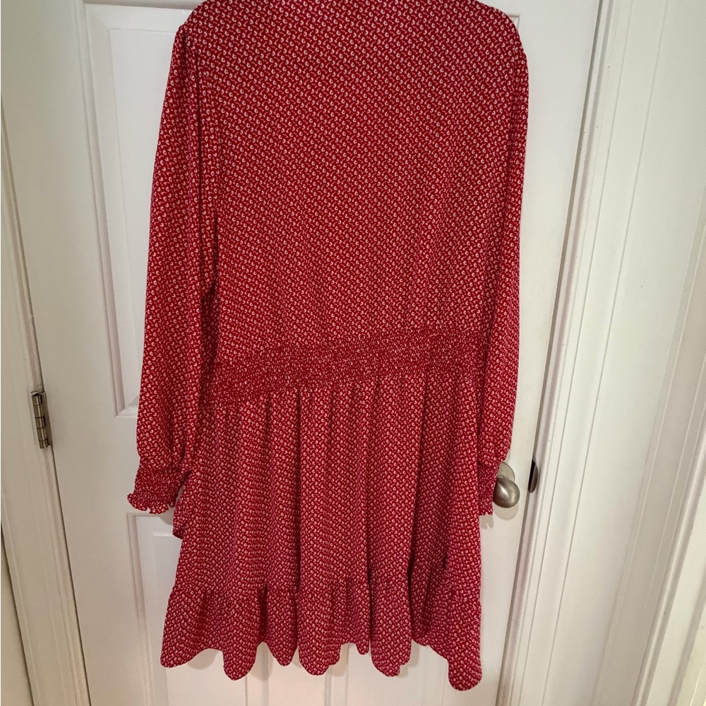 Faux Wrap Ruffle Dress - Picture 2 of 3